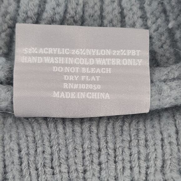 Taylor Swift Authentic TTPD Gray Cardigan, size XS/SM, NWOT Chunky Fisherman - Picture 8 of 8